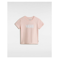 VANS Girls Flying V T-shirt Little Kids Pink, Size