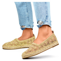 dámské krajkové espadrilky, klasické espadrilky