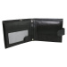 Luxusní pánská kožená peněženka Sulo, černá