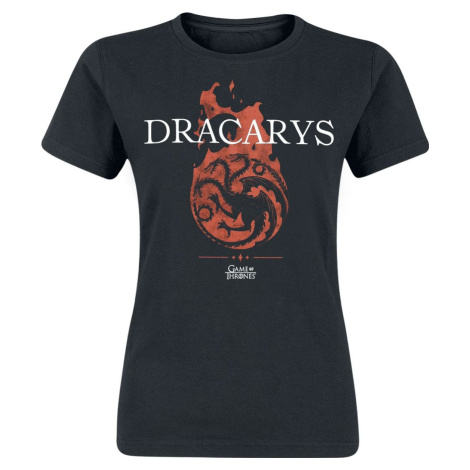 Game Of Thrones Dracarys Dámské tričko černá