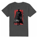 Batman tričko, The Batman Distressed Logo Grey, pánské