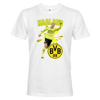 Pánské tričko s potiskem Erling Braut Haaland -  pánské tričko pro milovníky fotbalu