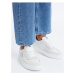 Bílé pánské semišové tenisky Calvin Klein Jeans