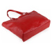 Sněžka Náchod Dámská kožená kabelka přes rameno 5090 - červená