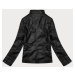 Černá pánská bunda z ekologické kůže (11Z8135)