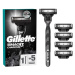 Gillette Mach3 Charcoal Holicí strojek pro muže + 5 Holicích hlavic