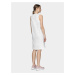 Outhorn HOL21-SUDD610 WHITE Dámské šaty US HOL21-SUDD610 WHITE