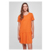 Ladies Valance Tee Dress - vintageorange