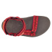 Dětské sandály Lizard Raft II Junior Dětské velikosti bot: / Barva: červená