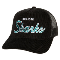 San Jose Sharks čepice baseballová kšiltovka NHL Times Up Trucker black