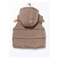 Koton Plain Light Brown Baby Vest 3wmb20006tw