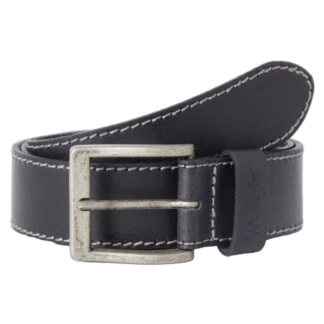 Stitched Belt Black - W0081US01 Pánský pásek Wrangler