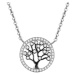 Beneto Stříbrný náhrdelník se stromem života AGS360/47