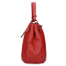 Dámská kožená kabelka Gianní Conti Matilda - červená