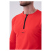NEBBIA - Fitness tričko s dlouhým rukávem pánské 329 (red) - NEBBIA