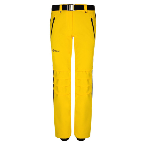 Kilpi Dámské lyžařské kalhoty HANZO-W Žlutá