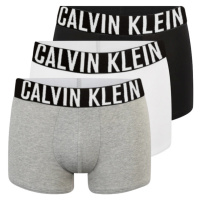 Calvin Klein 3 PACK - pánské boxerky PLUS SIZE NB3839A-MP1