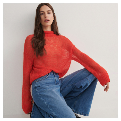 Reserved - Rolák s příměsí vlny - Červená