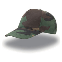 Atlantis Stfv Unisex baseballová kšiltovka AT502 Camouflage