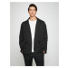 Koton Basic Jacket Wide Collar with Button Detailed Pockets.
