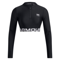 Under Armour HEATGEAR RIB Dámské tričko, černá, velikost