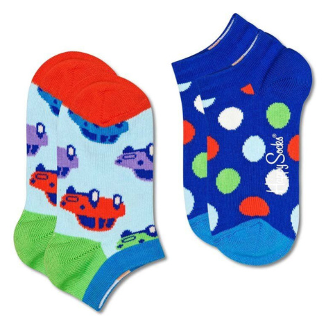 Dětské ponožky Happy Socks Kids Car 2-pack