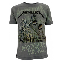 Metallica Tričko And Justice For All Grey