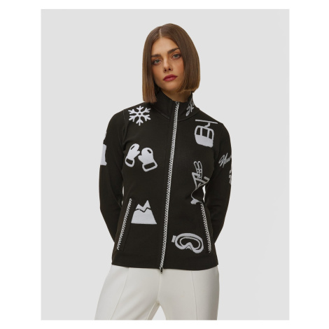 Černá Dámská Mikina Na Zip Newland Vertige