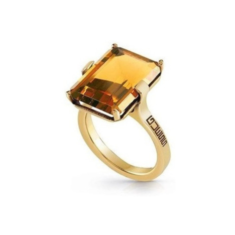 Guess Elegantní pozlacený prsten JUBR01235JWAGTZ 50 mm