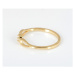 Dámský prsten ze žlutého zlata se zirkony PR0596F + DÁREK ZDARMA