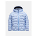 Bunda peak performance jr helium down hood jacket modrá