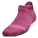 Under Armour Breathe 2 No Show Tab 2-Pack Pink