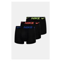 Boxerky Nike 3-pack pánské, černá barva, 0000KE1156