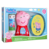 EP Line Peppa Pig - sprchový gel a šampon 2v1 400 ml + mycí houba + bublifuk