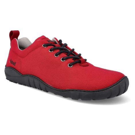 Barefoot outdoorové boty Koel - Lori Cordura Red červené Koel4kids