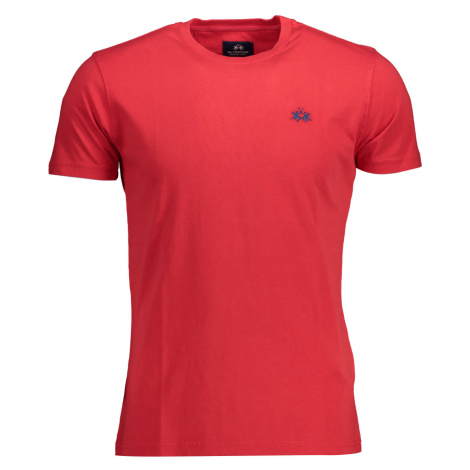 LA MARTINA RED MAN SHORT SLEEVE T-SHIRT