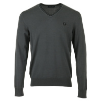 Fred Perry Classic Crew Neck Jumper Šedá