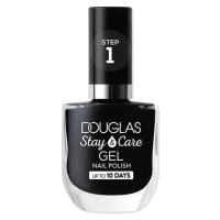 Douglas Collection - Stay & Care Gel Nail Polish Laky na nehty 10 ml Černá unisex