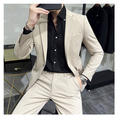 Pánský oblek výprodej sako + kalhoty luxusní set JFC FASHION