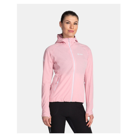 Dámská běžecká bunda Kilpi NEATRIL-W světle růžová
