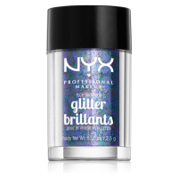 NYX Professional Makeup Face & Body Glitter Brillants třpytky na obličej i tělo odstín 11 Violet