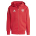 adidas MANCHESTER UNITED FC ANTHEM JACKET Pánská bunda, červená, velikost