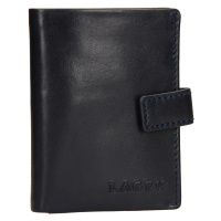 Pánská kožená peněženka/vizitkář Lagen Michael - modrá