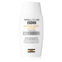 ISDIN Foto Ultra 100 Active Unify ochranný tónovací krém proti pigmentovým skvrnám SPF 50+ 50 ml