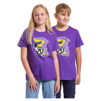 Meatfly dětské tričko Sharky Violet | Fialová | 100% bavlna