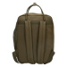 Beagles Tmavě zelený objemný batoh do školy „Scandinavia“ 15L