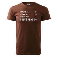 DOBRÝ TRIKO Pánské tričko k narozeninám Je mi 50