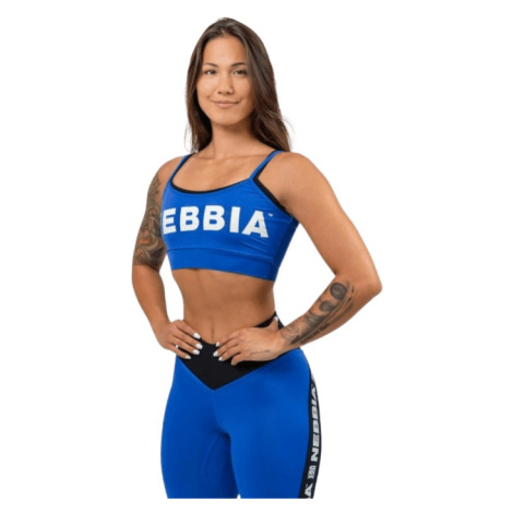 Nebbia Dvouvrstvá sportovní podprsenka Flex 241 modrá