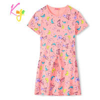 Dívčí šaty - KUGO CS1028, lososová Barva: Lososová
