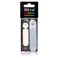 Diva & Nice Cosmetics Accessories jemný pilník a leštička Penguin & Walrus